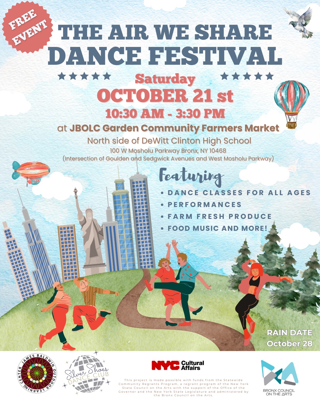 dance festival poster